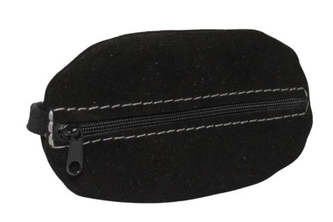 Etui Na Klucze Kluczówka Duża Jeden Zamek WIREX (PL) Skóra Naturalna Zamszowa DELUX "JAJO" 13 x 7,5 [cm]