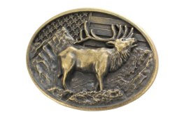 Klamra Bezniklowa Do Paska Sprzączka Pełna Blaszka Z Bolczykiem 40 mm Metalowa Solidna KBOL40/110 