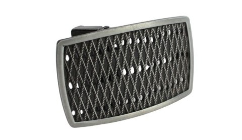 Klamra Bezniklowa Do Paska Sprzączka Pełna Blaszka Z Bolczykiem 40 mm Metalowa Solidna KBOL40/99 "SIATKA"