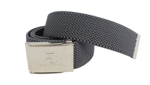 Pasek Gumowa Plecionka Polska Galanteria (PL) Super Rozciągliwy 40 mm Klamra Zatrzaskowa Szeroki Zakres Zapinania POPIELATY