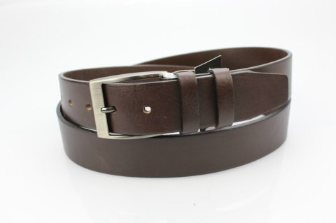 Pasek Skórzany Męski PAS-MAX (PL) CZEKOLADOWY Gładki 40 mm NADWYMIAR BARDZO DŁUGI XXL k43 Pasek Skórzany Męski PAS-MAX (PL) CZEKOLADOWY Gładki 40 mm NADWYMIAR BARDZO DŁUGI XXL k43