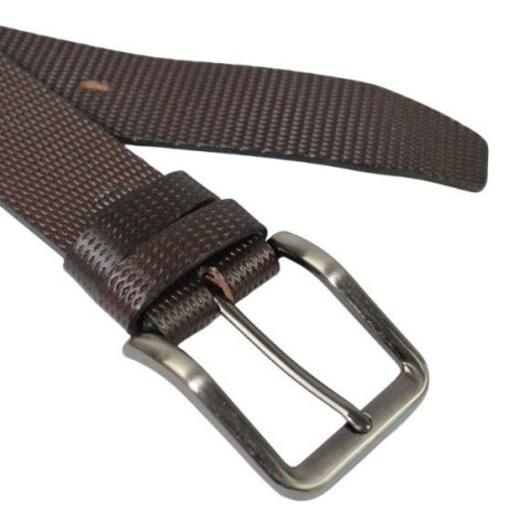 Pasek Skórzany Męski PAS-MAX (PL) CZEKOLADOWY TŁOCZONY 40 mm NADWYMIAR BARDZO DŁUGI XXL k43 Pasek Skórzany Męski PAS-MAX (PL) CZEKOLADOWY TŁOCZONY 40 mm NADWYMIAR BARDZO DŁUGI XXL k43