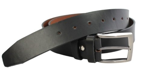 Pasek Skórzany Męski PAS-MAX (PL) Gładki 40 mm CLASSIC Skóra Naturalna DW EXTRA CZARNY k91 Pasek Skórzany Męski PAS-MAX (PL) Gładki 40 mm CLASSIC Skóra Naturalna DW EXTRA CZARNY k91