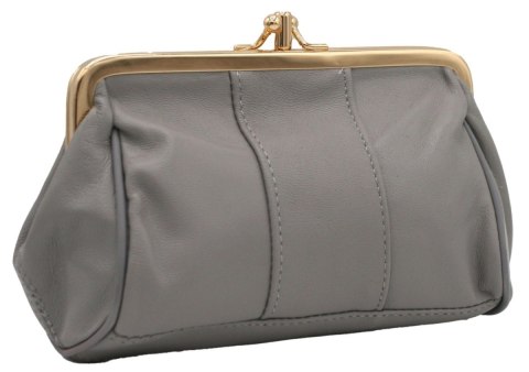 Sakiewka Uniwersalna Klamerka Polska Galanteria (PL) Skóra Naturalna Duża K09 14 x 10 x 6 [cm]