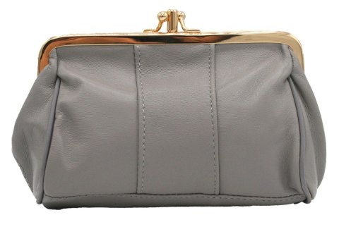 Sakiewka Uniwersalna Klamerka Polska Galanteria (PL) Skóra Naturalna Duża K09 14 x 10 x 6 [cm]