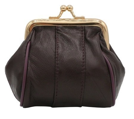 Sakiewka Uniwersalna Klamerka Polska Galanteria (PL) Skóra Naturalna Mała 662 9,5 x 9 x 5 [cm]