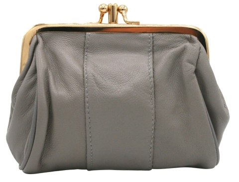 Sakiewka Uniwersalna Klamerka Polska Galanteria (PL) Skóra Naturalna Średnia 665 12 x 10 x 4 [cm]