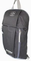 Solidny Kompaktowy Superlekki Mały Plecak Bag Street Nordic Walking ''DE LUXE'' CZARNY BS4084