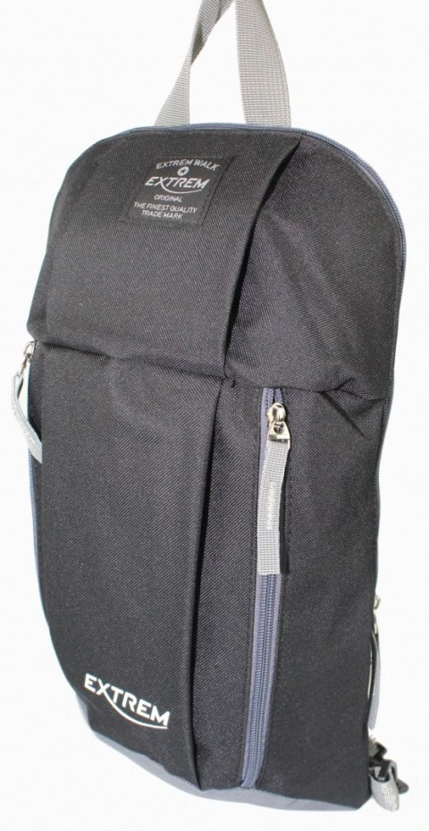 Solidny Kompaktowy Superlekki Mały Plecak Bag Street Nordic Walking ''DE LUXE'' CZARNY BS4084 Solidny Kompaktowy Superlekki Mały Plecak Bag Street Nordic Walking ''DE LUXE'' CZARNY BS4084