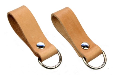 BOJÓWKA Szlufka Do Pasa Wojskowego Oficer Skóra NATURALNA LICOWA Na Szerokość Paska 45 mm Z Oczkiem Metalowym JUCHT