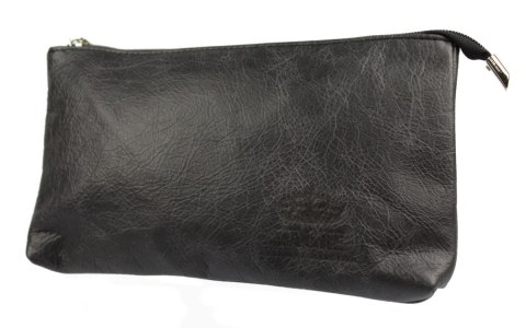 Duża Prosta Saszetka/Kosmetyczka MaGre (PL) DeLuxe Skóra Naturalna Extra Bardzo Wytrzymała 25 x 14cm