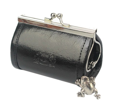 Ekskluzywny Kuferek Na Bilon ELKOR (PL) Skóra Naturalna Licowa EL0A