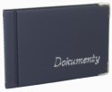 Eleganckie Etui Na Karty Dokumenty Dowód Osobisty Polska Galanteria (PL) Małe Poziome "Dokumenty" 11 x 7 [cm]