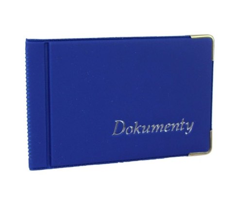 Eleganckie Etui Na Karty Dokumenty Dowód Osobisty Polska Galanteria (PL) Małe Poziome "Dokumenty" 11 x 7 [cm]
