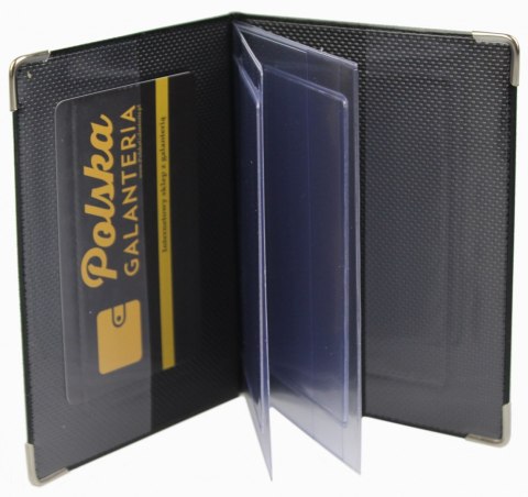Eleganckie Etui Na Karty Dokumenty Dowód Rejestracyjny Polska Galanteria (PL) Duże Pionowe "Dokumenty" 12 x 9 [cm]