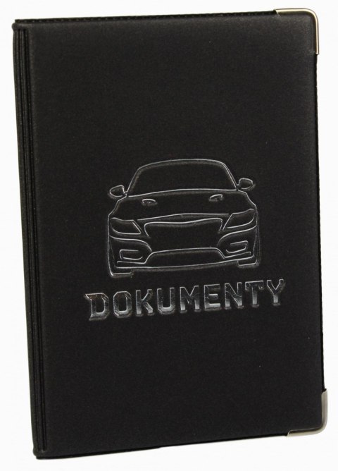 Eleganckie Etui Na Karty Dokumenty Dowód Rejestracyjny Polska Galanteria (PL) Duże Pionowe Na Trzy "Dokumenty Samochód" 041462