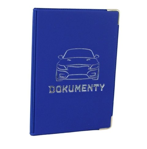 Eleganckie Etui Na Karty Dokumenty Dowód Rejestracyjny Polska Galanteria (PL) Duże Pionowe Na Trzy "Dokumenty Samochód" 041462