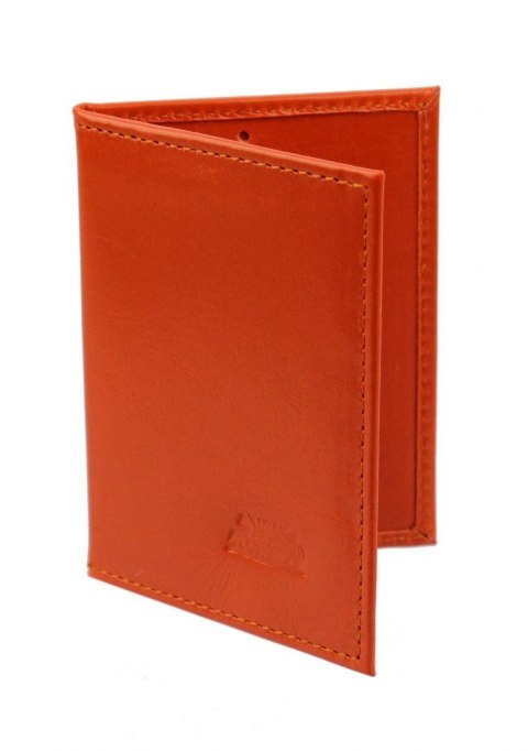 Etui Na Karty Dokumenty ELKOR (PL) Mały Wizytownik Skóra Naturalna EL119