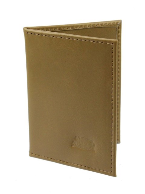 Etui Na Karty Dokumenty ELKOR (PL) Mały Wizytownik Skóra Naturalna EL119