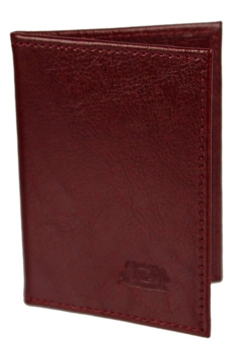 Etui Na Karty Dokumenty ELKOR (PL) Mały Wizytownik Skóra Naturalna EL119