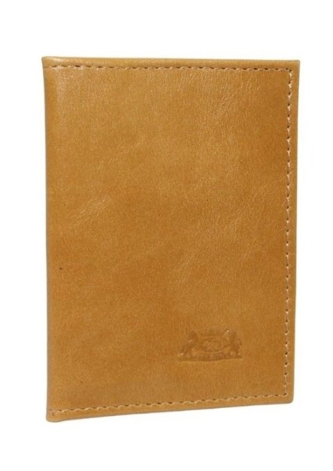 Etui Na Karty Dokumenty ELKOR (PL) Mały Wizytownik Skóra Naturalna EL119