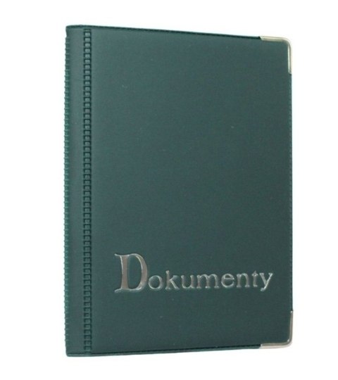 Etui Na Karty Dokumenty Polska Galanteria (PL) Duże Skóra Włoska Srebrne Okucia Matowe