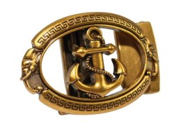 Klamra Do Paska Męskiego Wizytowego Z Mechanizmem Ząbkowym ,,ZŁOTA KOTWICA,, AUTOMAT/ZĄBEK Garnitur 35 mm KAZ35/5