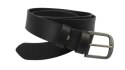 Pasek Męski Skórzany Rovicky (PL) Skóra Licowa EXTRA 40 mm CZARNY