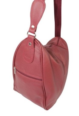 Plecak Skórzany ELKOR (PL) Jowita De Luxe Skóra Naturalna Licowa BURACZKOWY