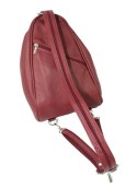 Plecak Skórzany ELKOR (PL) Jowita De Luxe Skóra Naturalna Licowa BURACZKOWY