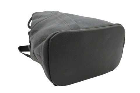 Plecak Skórzany PolskaGalanteria (PL) JOANNA Skóra Naturalna Licowa Gładka CZARNA MATOWA