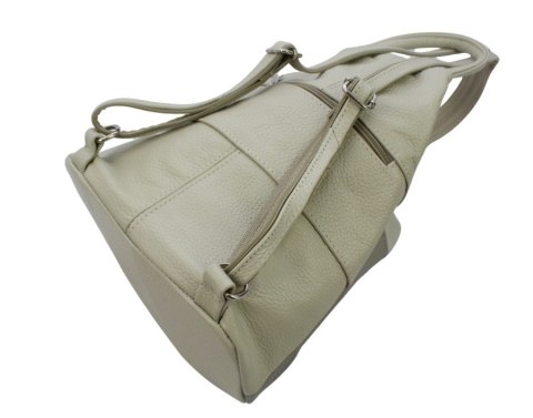 Plecak Skórzany PolskaGalanteria (PL) JOANNA Skóra Naturalna Licowa Gładka TRIO WZÓR 7