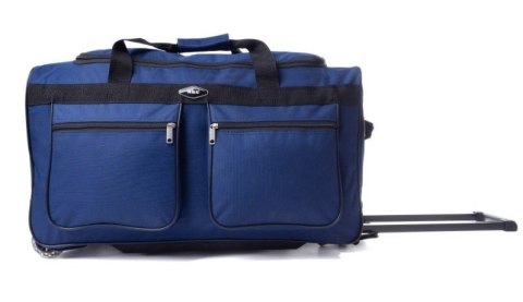 Pojemna Torba Podróżna Na Kółkach RGL A1 GRAFITOWA 70 x 36 x 34 [cm]