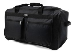 Pojemna Torba Podróżna Na Kółkach RGL A3 CZARNA 60 x 32 x 32 [cm]