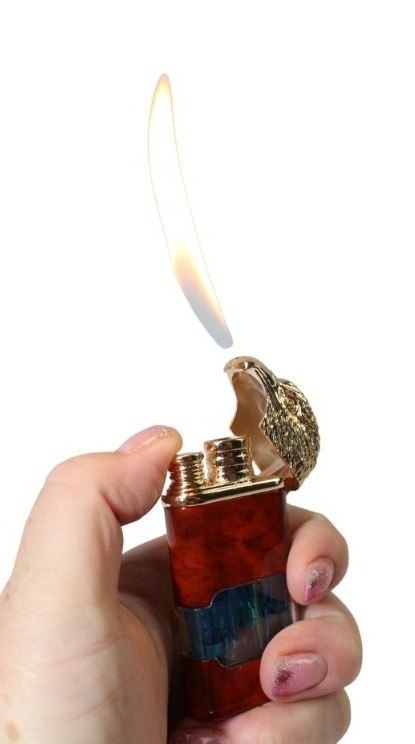 Praktyczna Elektryczna Zapalniczka Żarowa Elegancki Stylowy Zegarek QL-268 20284