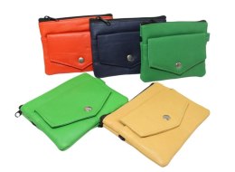 Etui Na Klucze Skórzane Polska Galanteria (PL) KC-01 Skóra Naturalna Kluczówka Duża Na Jeden Komplet Kluczy 12,5 x 10 x 1,5 [cm]