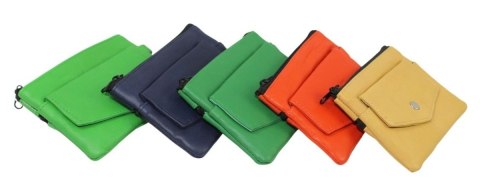 Etui Na Klucze Skórzane Polska Galanteria (PL) KC-01 Skóra Naturalna Kluczówka Duża Na Jeden Komplet Kluczy 12,5 x 10 x 1,5 [cm]