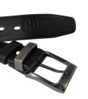 Pasek Skórzany COMPLEX (PL) Tłoczony Napis "COBRA" Skóra DW EXTRA 40 mm CZARNY