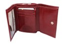 Portfel Damski ANDRUS (PL) Suwak Skóra Naturalna RFID 11 x 8,5 x 3,5 [cm]
