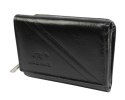 Portfel Damski ANDRUS (PL) Suwak Skóra Naturalna RFID 11 x 8,5 x 3,5 [cm]