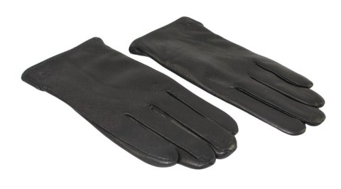 Rękawiczki Męskie PolskaGalanteria Ocieplane Ze Skóry Renifera Rozmiar 10 1/2 GŁADKIE CZARNE