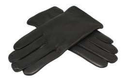 Rękawiczki Męskie PolskaGalanteria Ocieplane Ze Skóry Renifera Rozmiar 12 GŁADKIE CZARNE