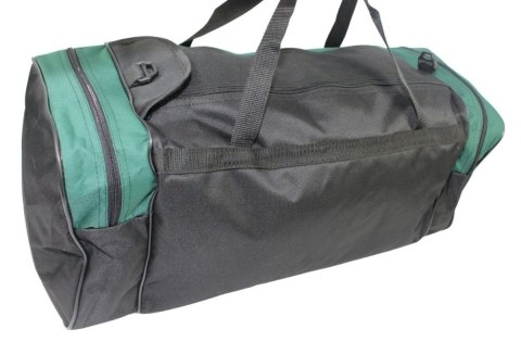 Torba Podróżna Średnia CONVEY (PL) CZARNO CIEMNO ZIELONA 62 x 24 x 24 [cm]