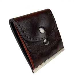 Banknotówka Mała MAGRE (PL) Skóra naturalna 8 x 9 [cm]