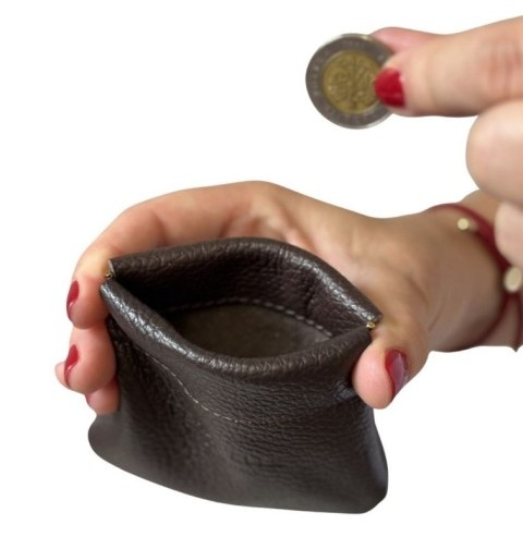 Etui Uniwersalne Skórzane GREGORIO Skóra Naturalna Sakieweczka ITT 01 9,5 x 9,5 x 1 [cm]