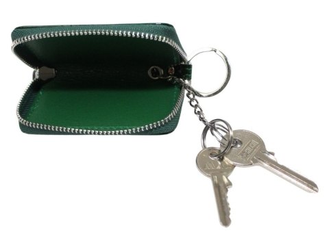 Etui na klucze HAROLD`S Skóra Naturalna Lakierowana Metalowy Suwak Motyle HA5139-14 9,5 x 5,5 x 1,5 [cm]