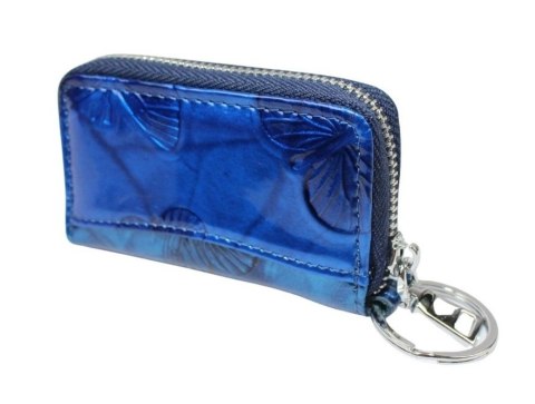 Etui na klucze HAROLD`S Skóra Naturalna Lakierowana Metalowy Suwak Motyle HA5139-14 9,5 x 5,5 x 1,5 [cm]