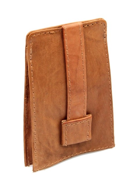 Etui na klucze skórzane BAG STREET Skóra Naturalna Kluczówka Trapez BS580