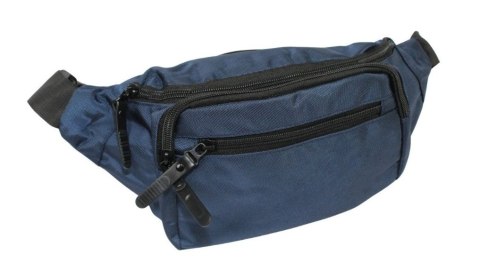 Materiałowa Pojemna Saszetka Do Paska Biodrówka Nerka PolskaGalanteria 7012 30 x 14 x 8 [cm]