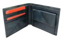Portfel Męski PIERRE CARDIN Skóra Licowa Duży Poziomy Bez Zapięcia  18062 ,,MOZAJKA,, MORSKI 12 x 9,5 x 2,5 [cm]